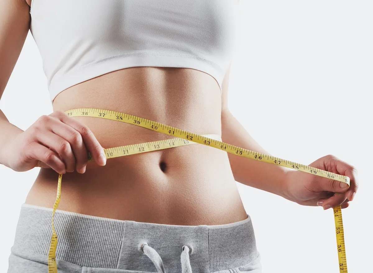 Healthy weight and active lifestyle concept